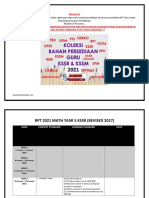 RPT 2021 DLP Math Year 5 KSSR Semakan