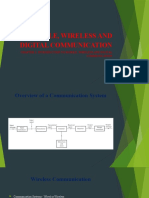 Mobile, Wireless and Digital Communication Chap 1