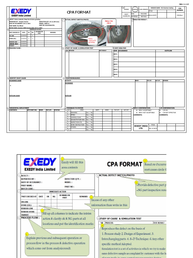 CPA Garima Casting PDF Computing Computer Science