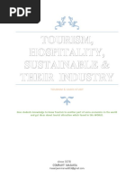 Tourism, Hospitality, Sustainable & Their Industry