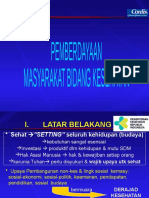 ini menggunakan  dan secara singkat menjelaskan topik dokumen tersebut yaitu pemberdayaan masyarakat. Judul ini juga relevan untuk  karena mengandung kata kunci utama dari isi dokumen