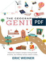 The Geography of Genius by Weiner, Eric