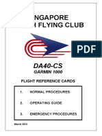 Singapore Youth Flying Club: DA40-CS