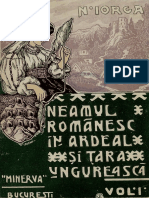 Nicolae Iorga - Neamul Romănesc În Ardeal Și Ţara Ungurească. Volumul 1