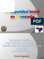 Seguridad Social en Venezuela y Sus Reformas