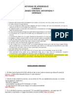 Actividad de Aprendizaje 3 Anualidades Vencidas, Anticipadas y Diferidas