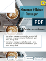 Minuman Dan Bahan Penyegar