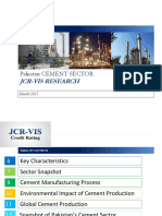 Jcr-Vis Research: Pakistan Cement Sector