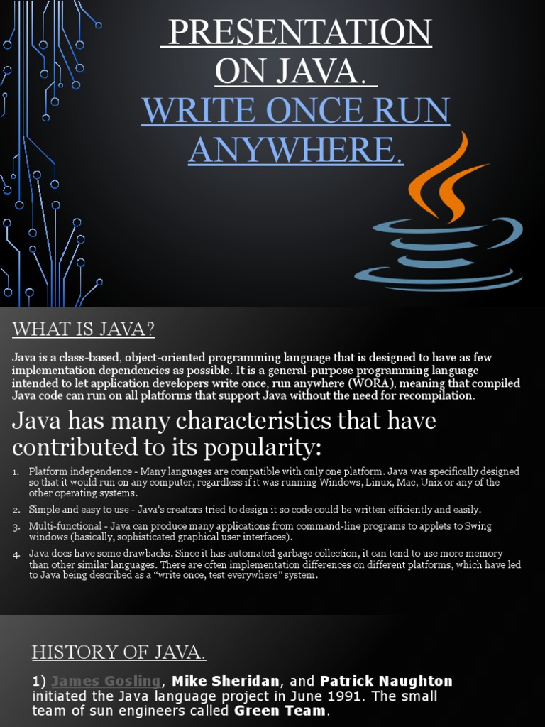 Write Once Run Anywhere | PDF | Inheritance (Object Oriented ...