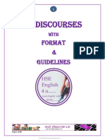 HSSRPTR - +1 Eng DISCOURSES WITH Glidelines & Examples