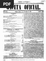 Ps19 Gacetaoficial Noviembre 1856 | PDF