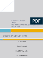 Energy Crises and Its Impact On The Economy Ppts Final Slides