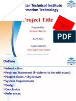 Kurdistan Technical Institute Information Technology: Project Title