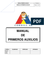 MANUAL PRIMEROS AUXILIOS