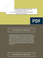 La Seguridad Internacional Contemporánea y