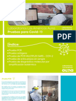 Pruebas Covid Laboratorios 2 Junio