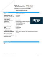 Essential Corporate Information (ECI) : Particulars