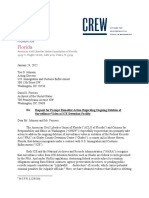 ACLU/CREW Letter To ICE