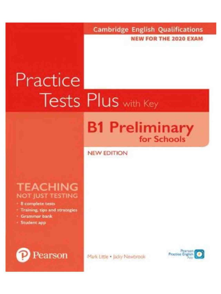 Practice Tests Plus B1 Preliminary New Edition | PDF