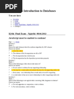 FU-HCM Introduction To Databases: You Are Here