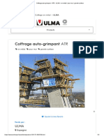 Coffrage auto-grimpant - ATR - ULMA - en métal _ pour mur _ grande surface