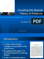 Pune Version - Unveiling the Special Theory of Relativity