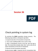 Session 36-CheckPointSystemLogRecovery