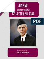 Jinnah - Creator of Pakistan by Hector Bolitho