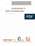 Manual Do Curso Literacia em Saude - O Papel Do Psicólogo