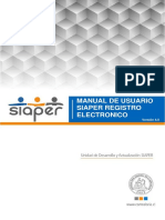 Manual de usuario Siaper RE