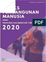 Indeks Pembangunan Manusia Provinsi Kalimantan Timur 2020