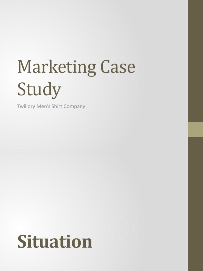 Marketing Case Study PDF