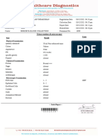 Urine Routine & Microscopy: Test Result Units Physical Examination