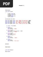 IP MySQL Practical File | PDF