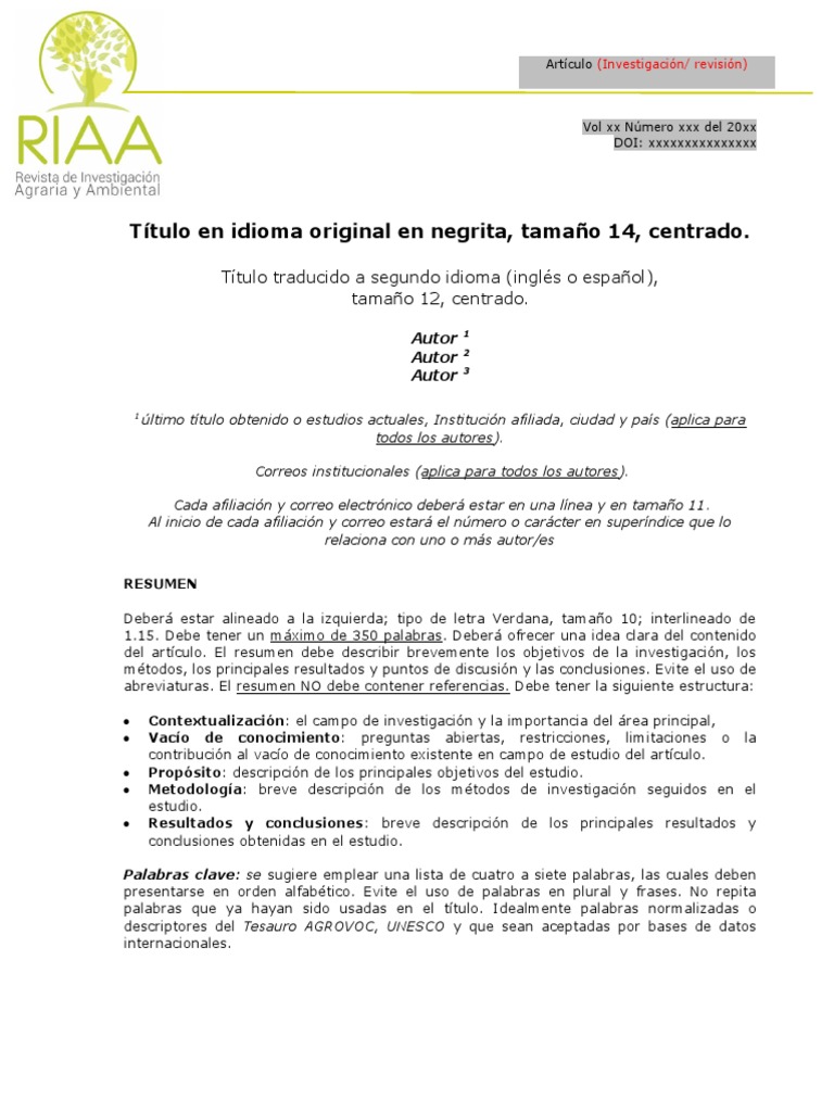 Plantilla - Riaa 2021 | PDF