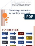 Prezentare Educația Fizică Metodologia Săriturilor Cu Coarda La Preșcolari