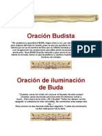 Oración Budista