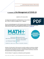 A Guide To The Management of COVID 19