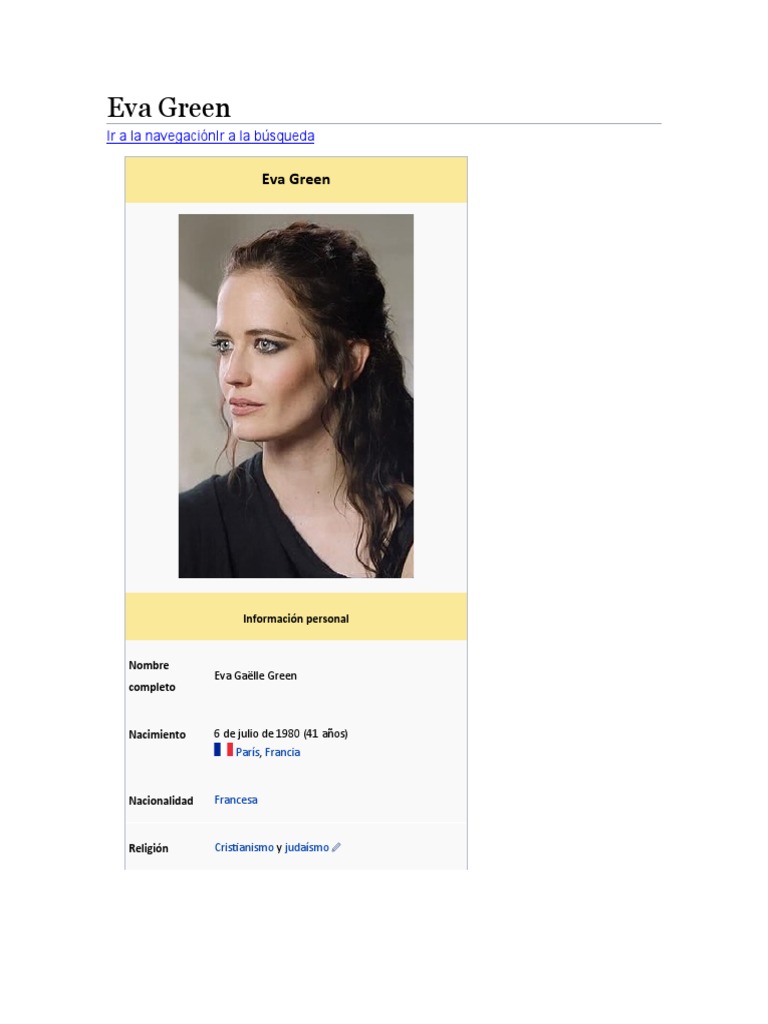Eva Green | PDF