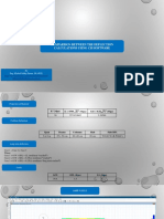 Comparison Between Deflection From CSI Software