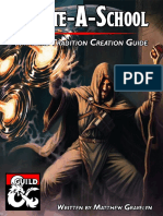D&D 5e Wizard Arcane Tradition Creation Guide