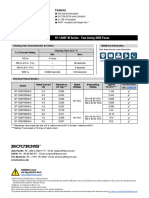 SF-1206F-M Series - Fast Acting SMD Fuses: Features