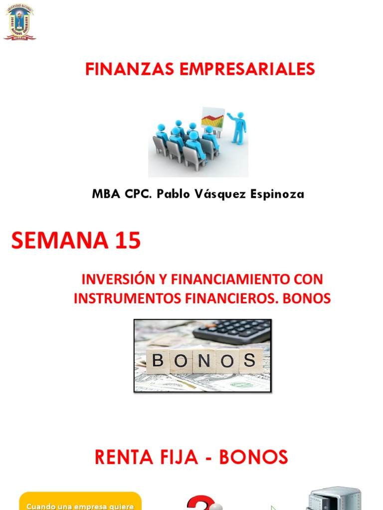 Inversión en Bonos: Guía y Ejemplo | PDF | Renta Fija | Deuda