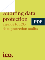 Auditing Data Protection