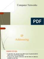 Lecture 4 CN IP Addressing P1