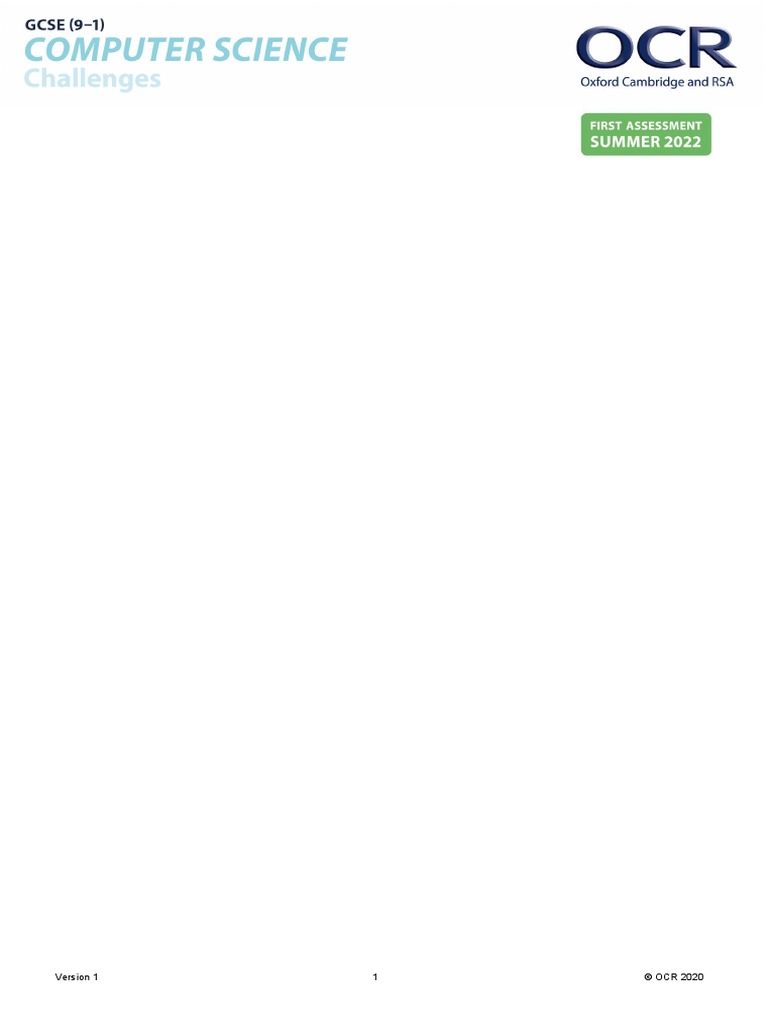 31 Programming Techniques Challenges Answers v1 | PDF | Subroutine ...
