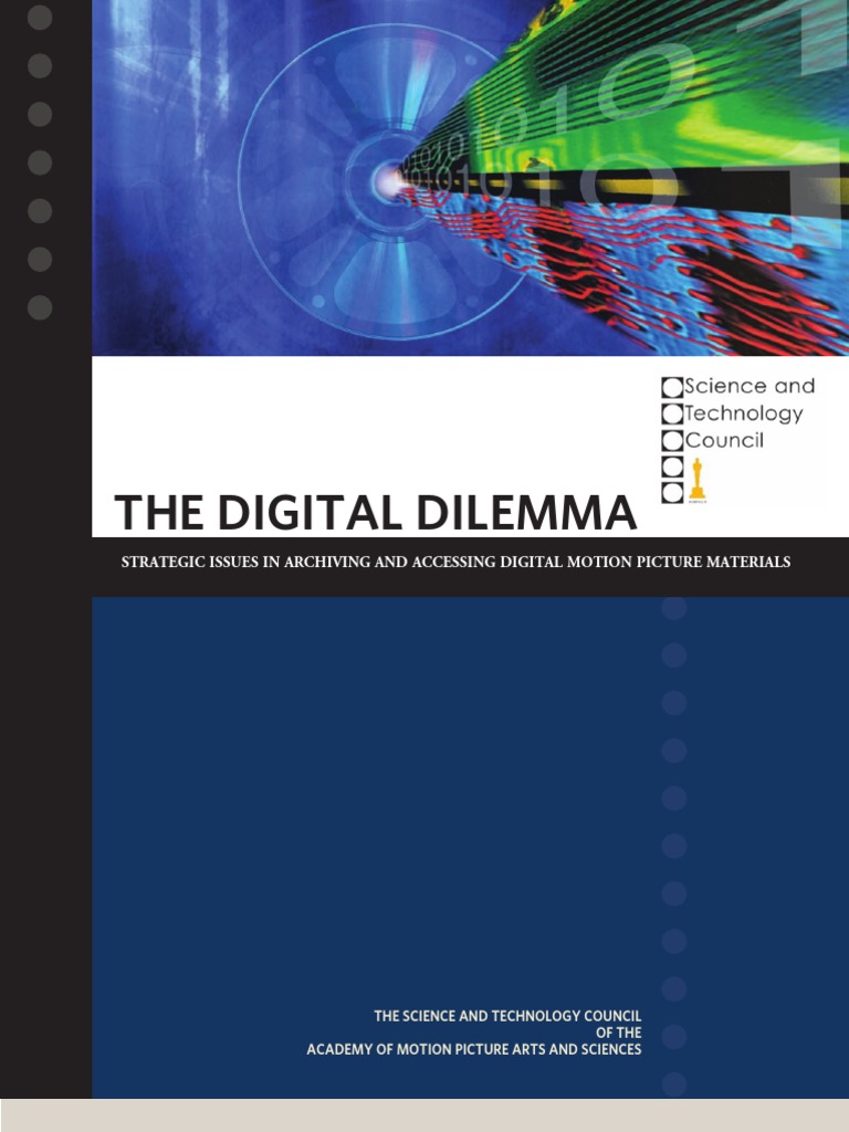 The Digital Dilemma | PDF | Digital Distribution | Information Technology