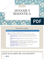 Sintaxis y Semántica