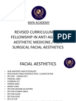 Revised Curriculum For Fellowship in Anti Ageing &