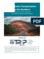 TRIP New Mexico Transportation by the Numbers Report January 2022